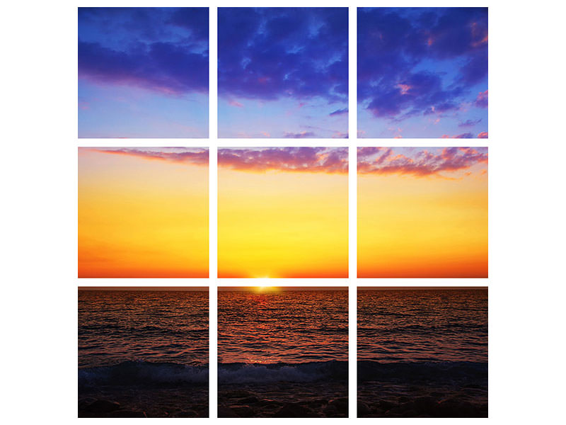 canvas-print-vibrant-sunset
