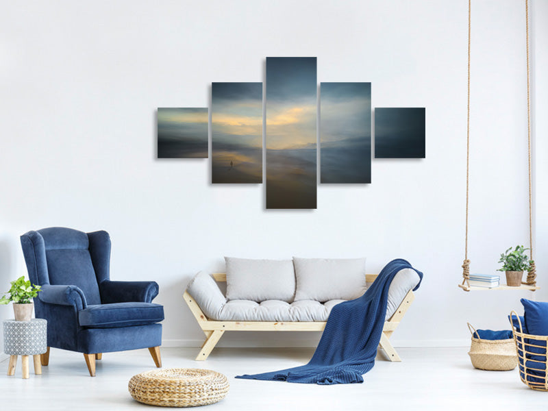 panoramic-3-piece-canvas-print-walk-along-the-edge-of-nowhere