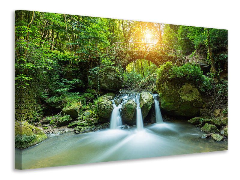 panoramic-3-piece-canvas-print-water-reflection