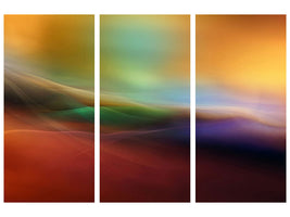 panoramic-3-piece-canvas-print-watercolor-lines