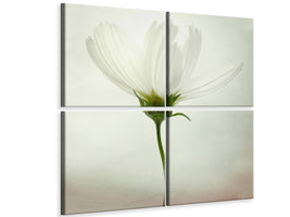 9-piece-canvas-print-white-cosmos
