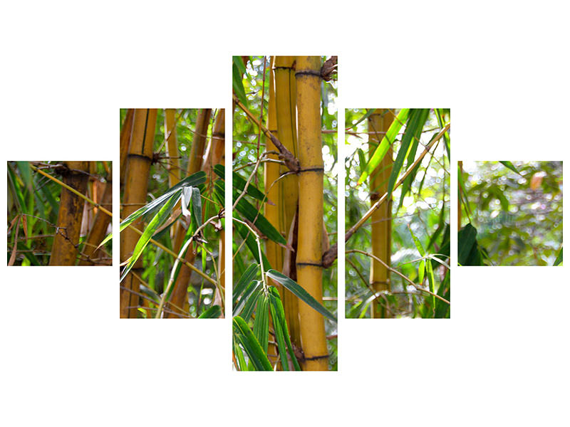 modern-4-piece-canvas-print-wild-bamboo