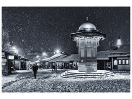 4-piece-canvas-print-winter-in-sarajevo