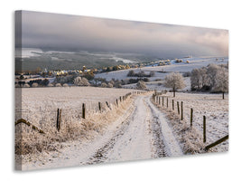 panoramic-3-piece-canvas-print-winter-wonderland