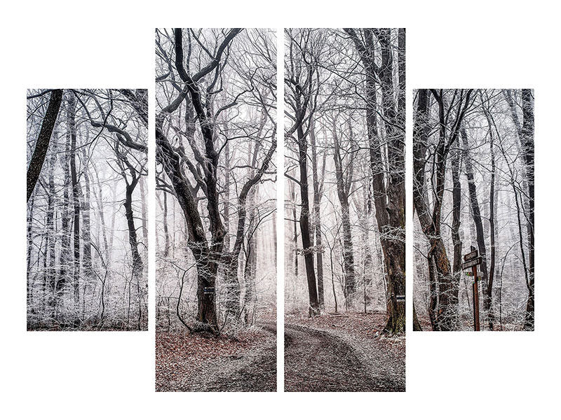 3-piece-canvas-print-wintry-forest
