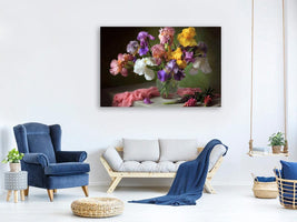 canvas-print-floral-calm-in-a-pastel-shade