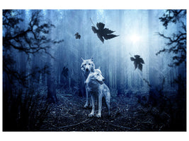 4-piece-canvas-print-wolf39s-couple