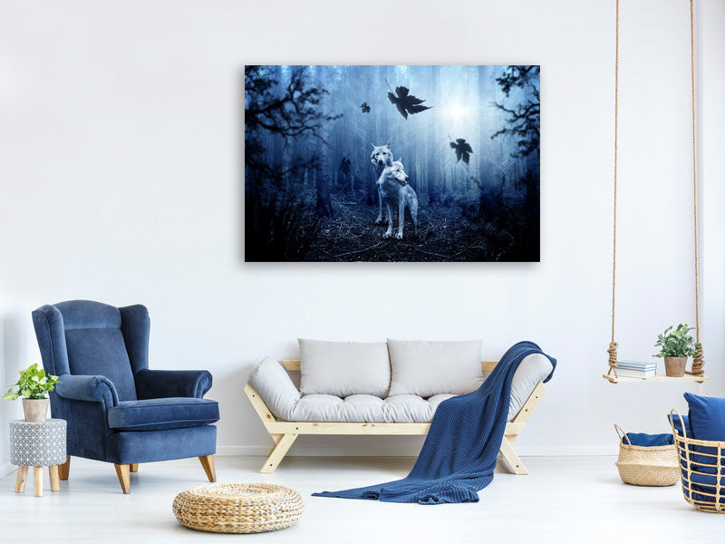 5-piece-canvas-print-wolf39s-couple