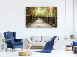 5-piece-canvas-print-wooden-bridge
