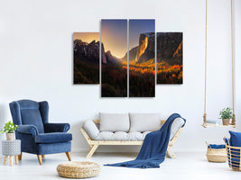 panoramic-canvas-print-yosemite-firefall