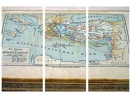 3-piece-canvas-print-antique-map