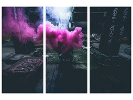 3-piece-canvas-print-art-with-smoke