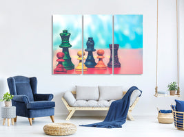 3-piece-canvas-print-colorful-chess