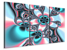 3-piece-canvas-print-fractal-art