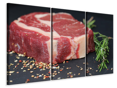 3-piece-canvas-print-fresh-meat