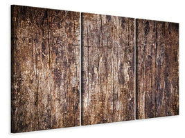 3-piece-canvas-print-retro-wood