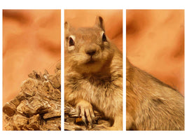 3-piece-canvas-print-sweet-squirrel