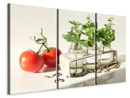 3-piece-canvas-print-tomatoes-and-herbs