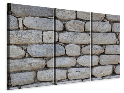 3-piece-canvas-print-wall-of-natural-stones