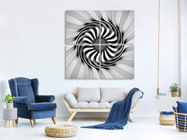 4-piece-canvas-print-abstract-spiral