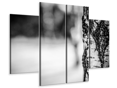 4-piece-canvas-print-birch-trunk