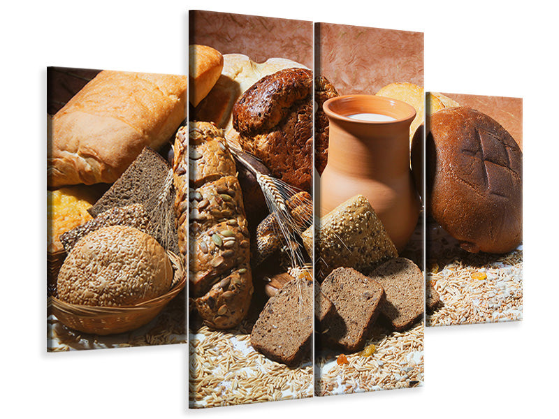 4-piece-canvas-print-breakfast-breads