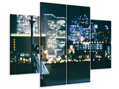 4-piece-canvas-print-city-lights