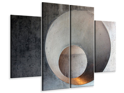 4-piece-canvas-print-concrete-art