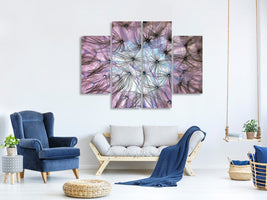 4-piece-canvas-print-dandelion-in-the-light-play