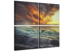 4-piece-canvas-print-delirium-with-colors