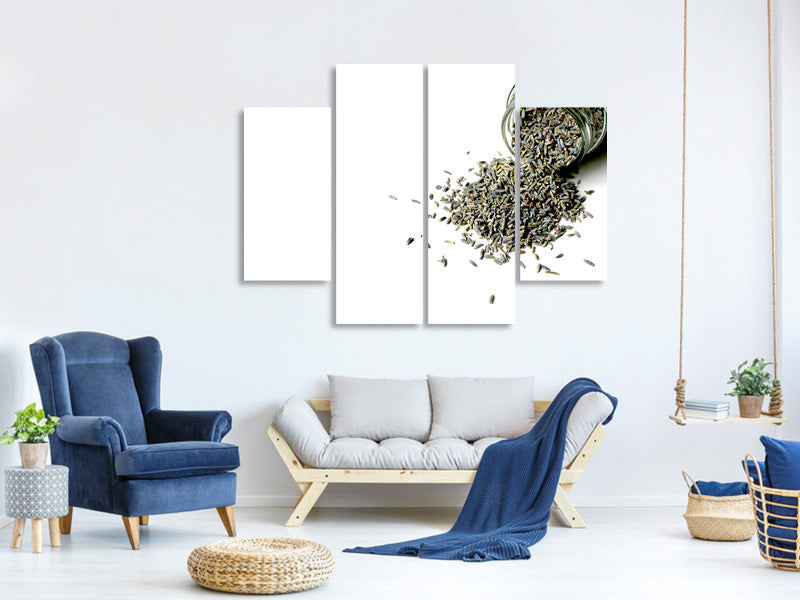 4-piece-canvas-print-dried-lavender