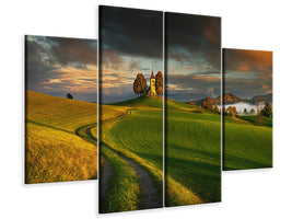 4-piece-canvas-print-evening-light-ii