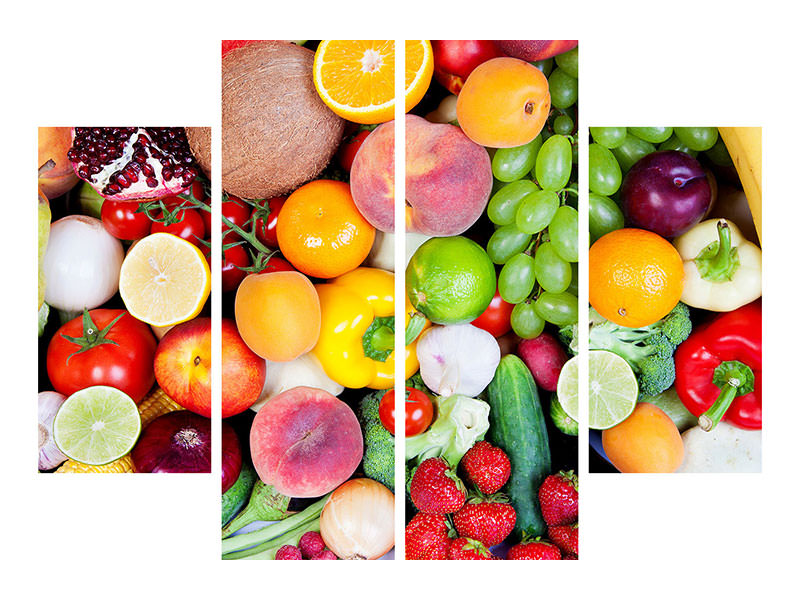 4-piece-canvas-print-fresh-fruit