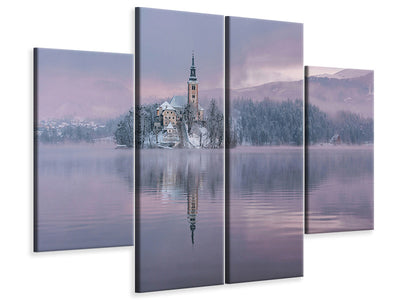 4-piece-canvas-print-frozen-fairytale