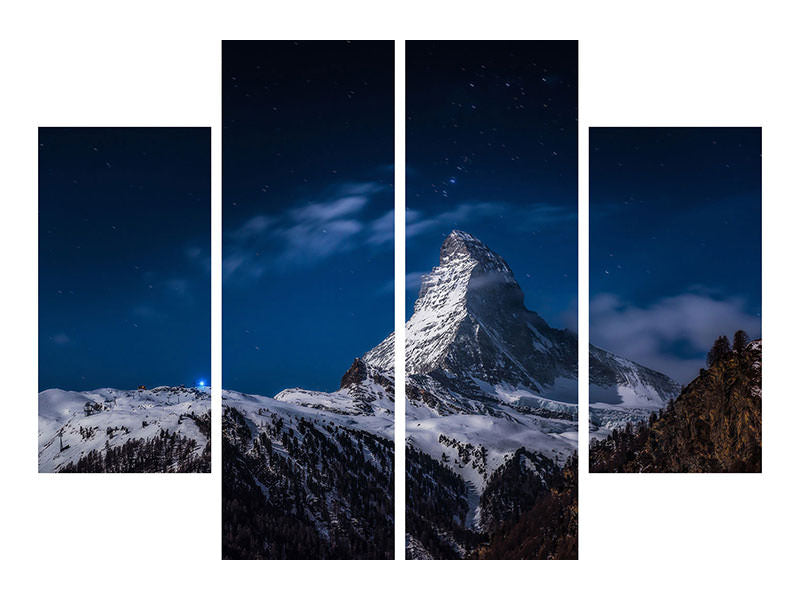 4-piece-canvas-print-full-moon-at-matterhorn
