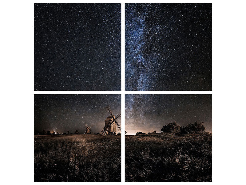 4-piece-canvas-print-galaxy-rising