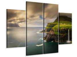 4-piece-canvas-print-gasadalur-and-mykines