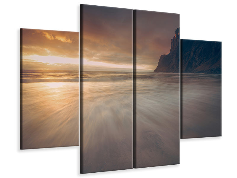 4-piece-canvas-print-kvalvika-ii