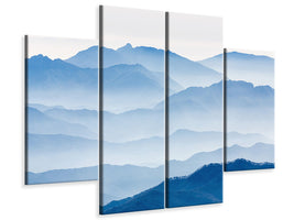 4-piece-canvas-print-misty-mountains