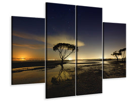 4-piece-canvas-print-moonrise