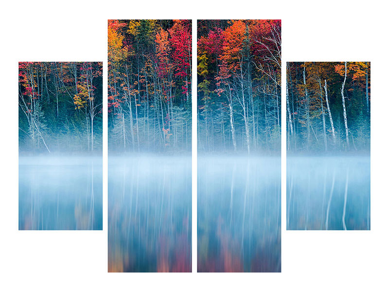 4-piece-canvas-print-morning-reflection