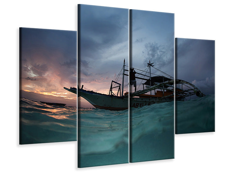 4-piece-canvas-print-night-ride