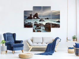 4-piece-canvas-print-sea-arch-at-crohy-head