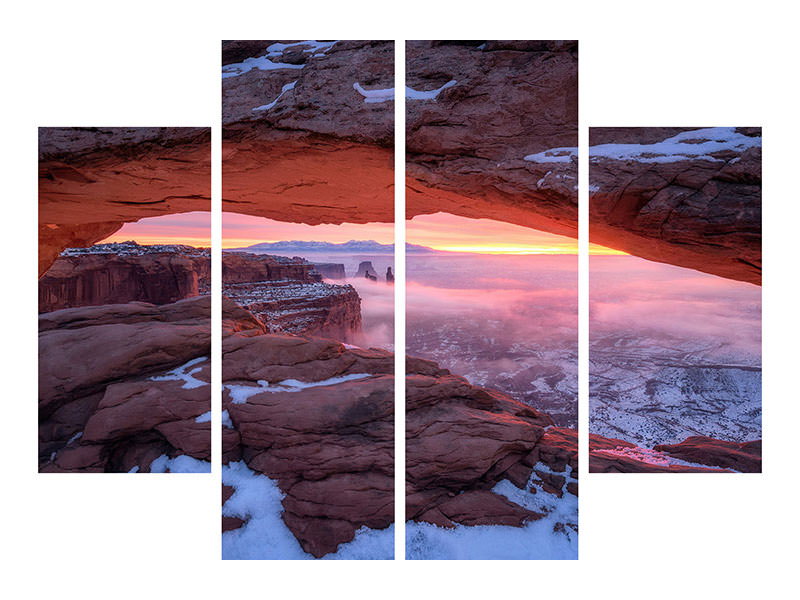 4-piece-canvas-print-the-moment-right-before-sunrise
