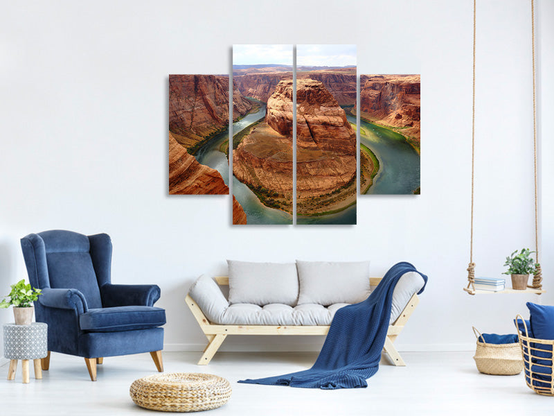 4-piece-canvas-print-view-of-the-grand-canyon