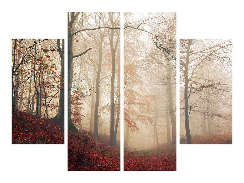 4-piece-canvas-print-waiting-for-the-deer
