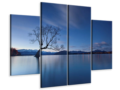 4-piece-canvas-print-wanaka-twilight
