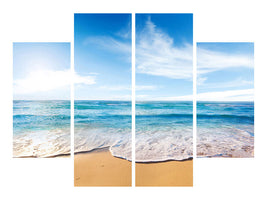 4-piece-canvas-print-waves-in-the-sand
