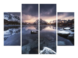 4-piece-canvas-print-winter-light