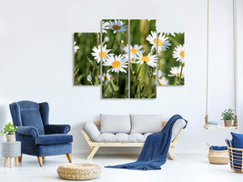 4-piece-canvas-print-xl-daisies